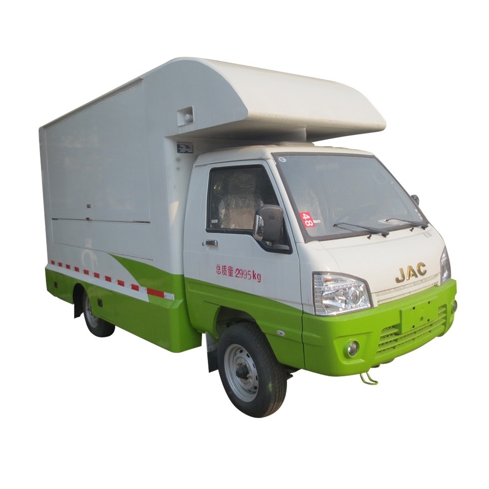 Camion alimentaire à café à 6 roues