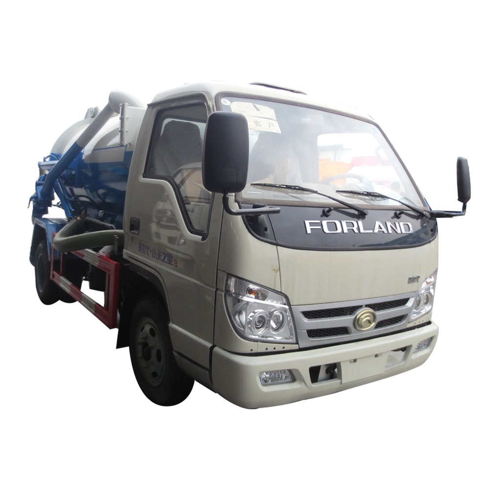 Mini camion d'aspiration des eaux usées Forland
